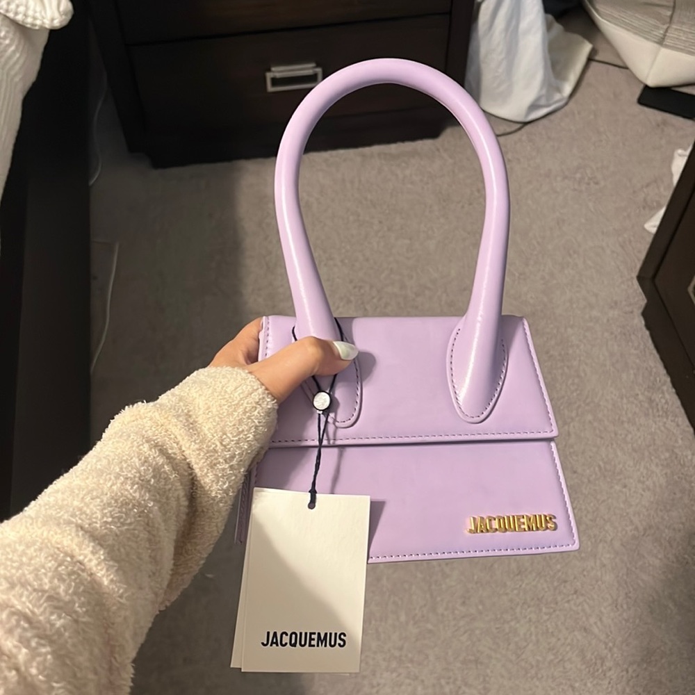 Jacquemus Le Chiquito Moyen Lilac Bag